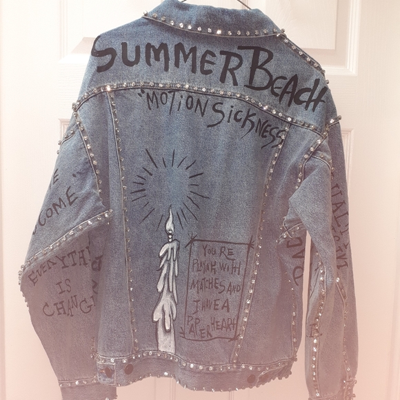 Rare LEVI'S Hand painted jacket @ I LOVE DIY by Panida - Picture 14 of 15